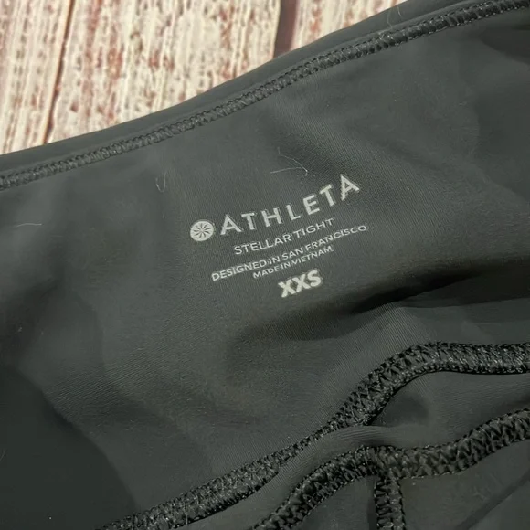 Athleta Stellar Work Travel Tight Dark Gray - Picture 3 of 7